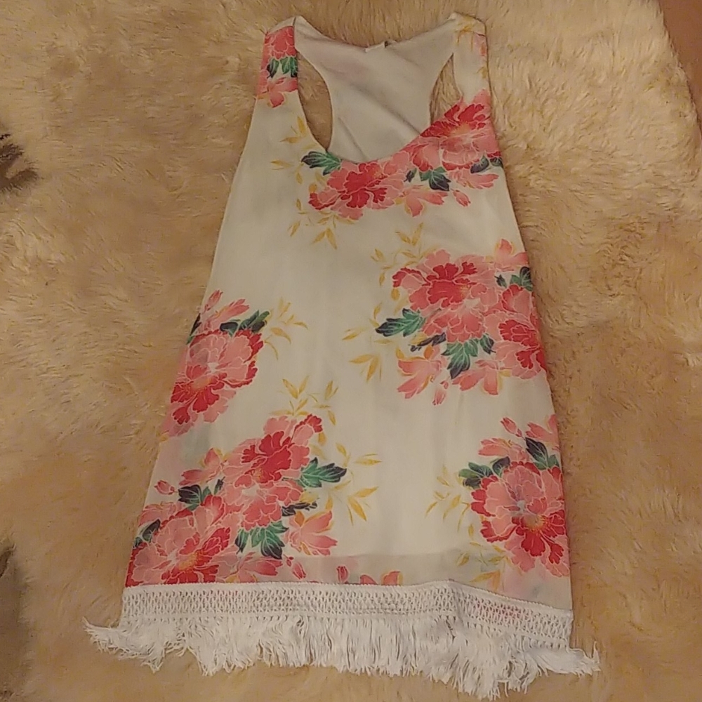 Floral slip dress